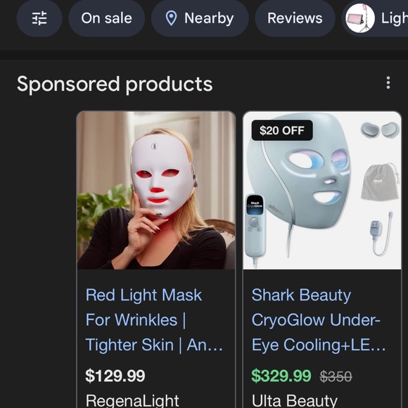 LIGHT THERAPY BEAUTY MASK BRAND BEW IN BOX - Picture 4 of 5